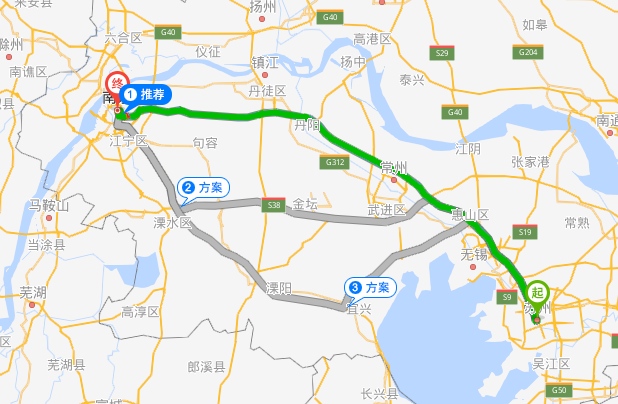 張家港到南京物流專(zhuān)線(xiàn)行駛路線(xiàn)
